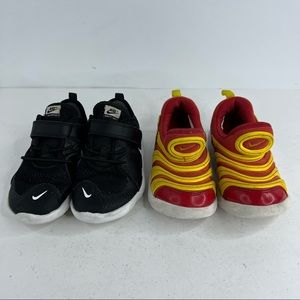 Kid's Nike Dynamo Free & Flex Contact 3 Infant Toddler Shoes Sneakers Size 10C